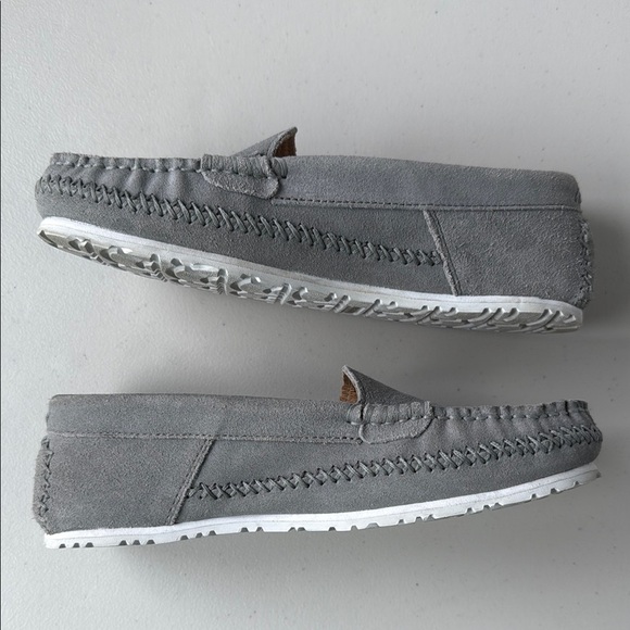 Manitobah Gray Moccasins Leather Suede - Picture 8 of 16